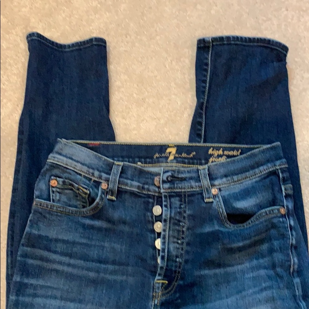 7 for all mankind jeans size 27